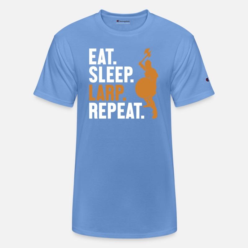 Eat Sleep LARP Repeat LARPing Weapons Armor