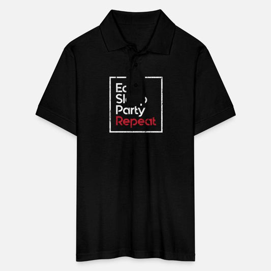 Eat Sleep Party Repeat Fun Motto