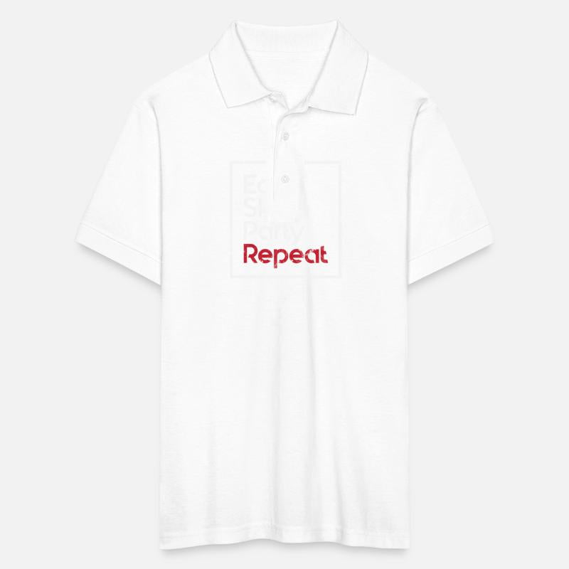 Eat Sleep Party Repeat Fun Motto