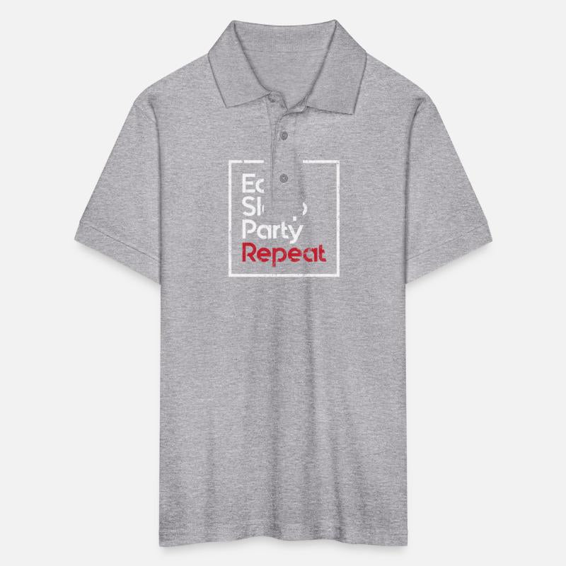 Eat Sleep Party Repeat Fun Motto