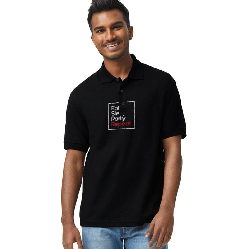 Eat Sleep Party Repeat Fun Motto