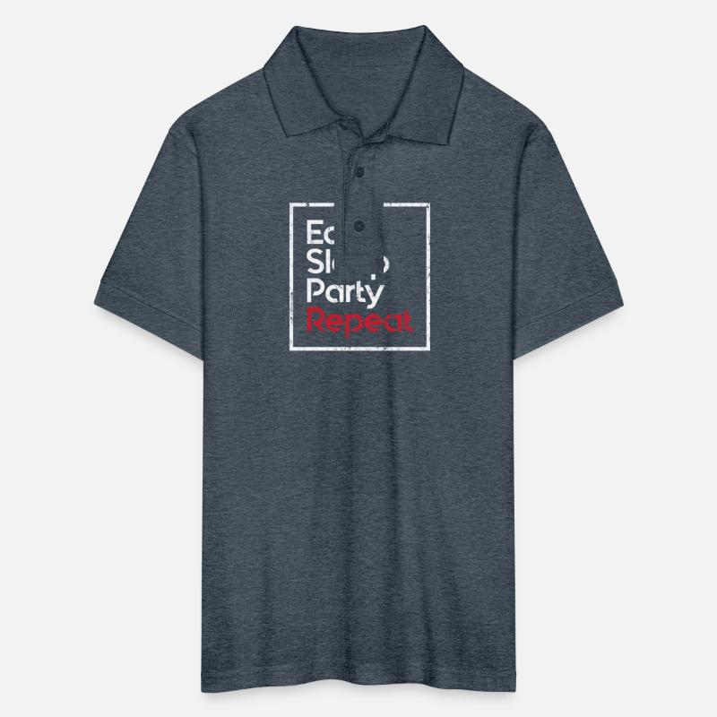 Eat Sleep Party Repeat Fun Motto