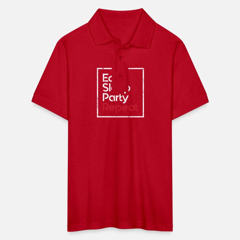 Eat Sleep Party Repeat Fun Motto