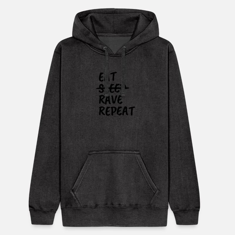 eat sleep rave repeat hard style music gift