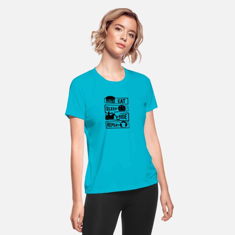 Eat Sleep Ride Repeat Motorcycles Biker ©