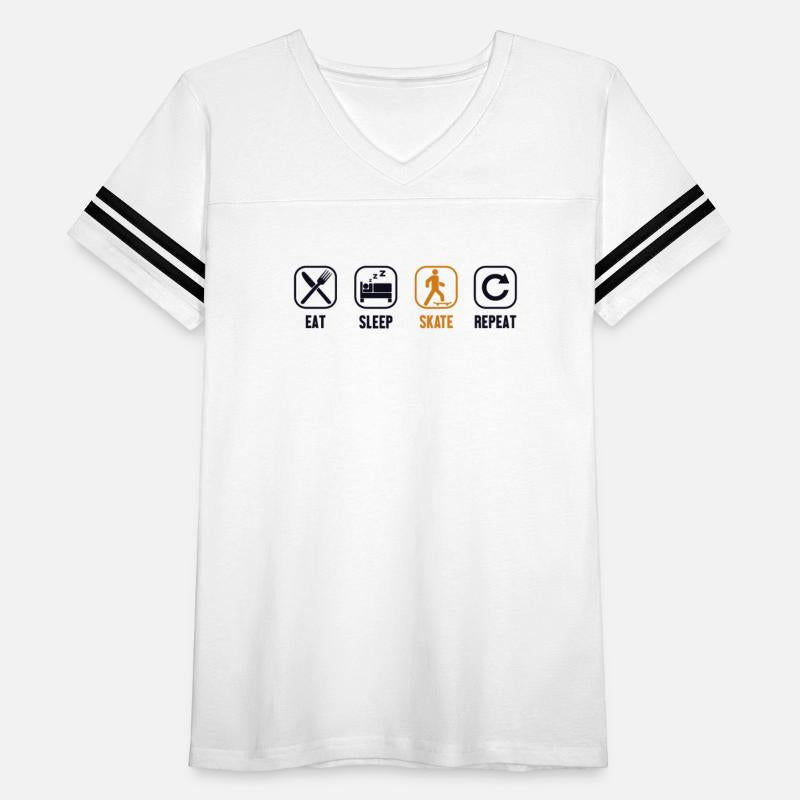 Eat Sleep Skate Repeat Skatergirl Skaterboy