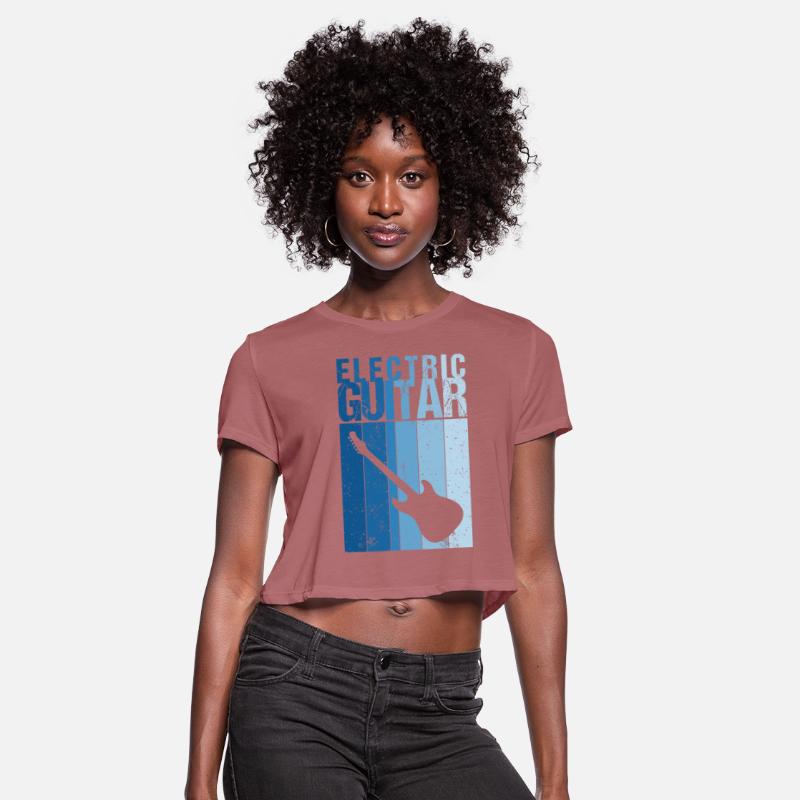 Electric Guitar Guitarist String Musician Retro