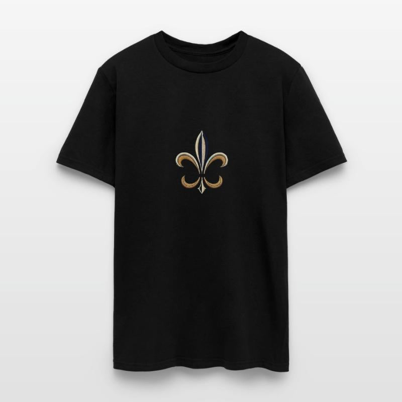 Elegant Fleur-de-Lis Shirt Design