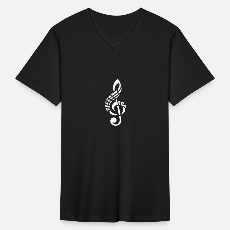 Elegant Tattoo Style Clef