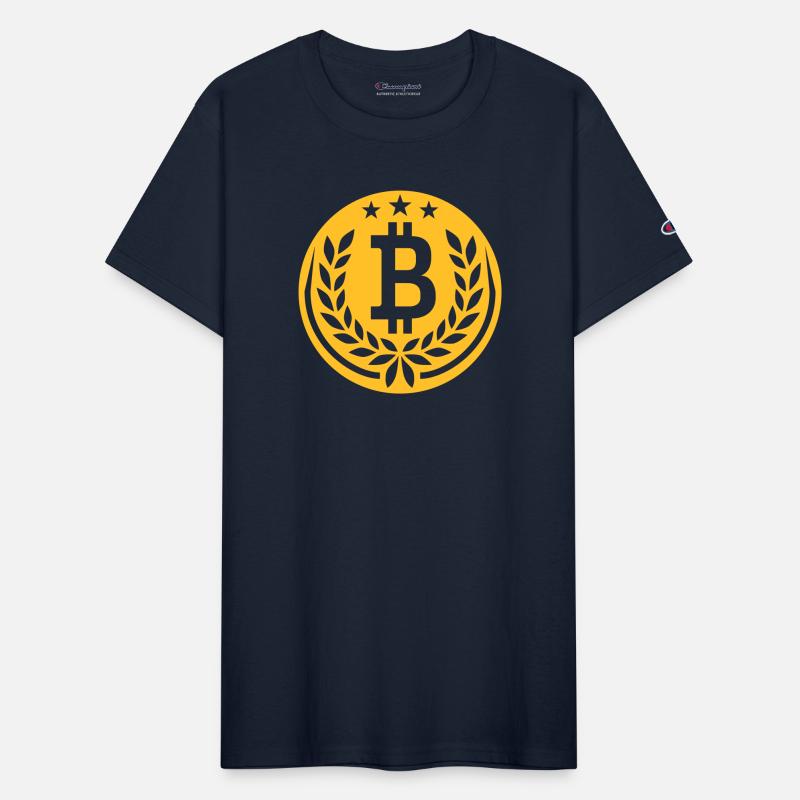 emblem bitcoin laurel wreath