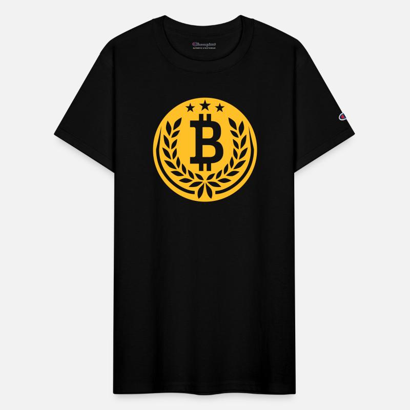 emblem bitcoin laurel wreath