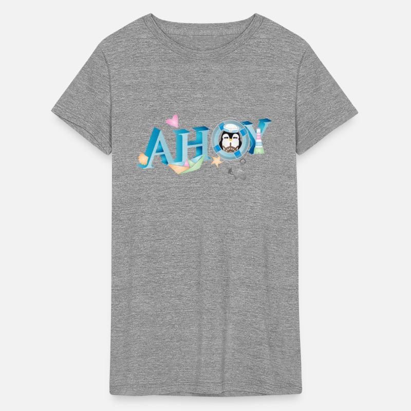 English sailor salute Ahoy with penguin sailor