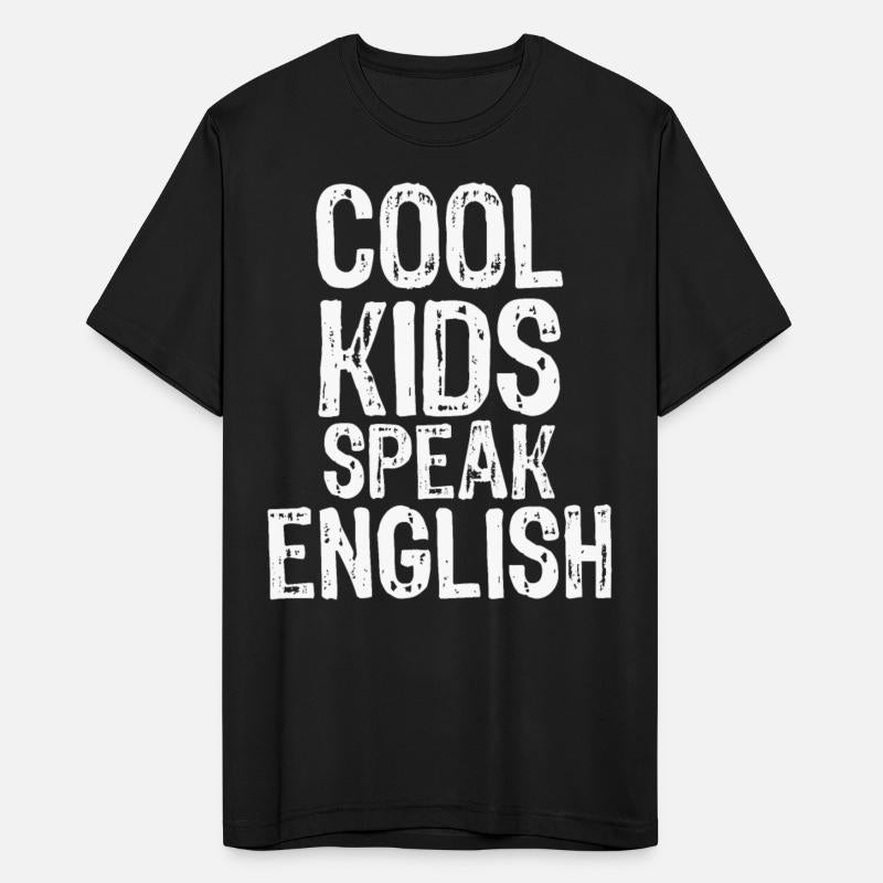 English student cool kids speak English language