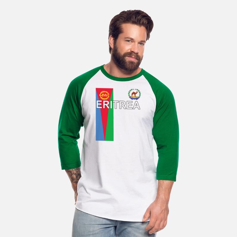 Eritrean Sporty National Flag And Emblem Design