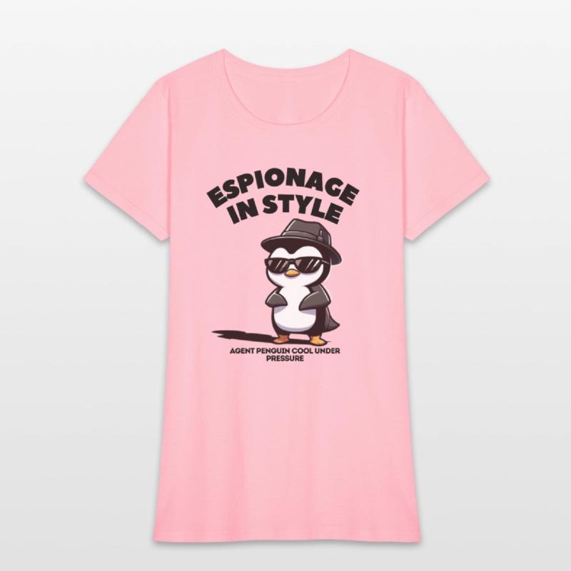 Espionage in Style Cool Penguin