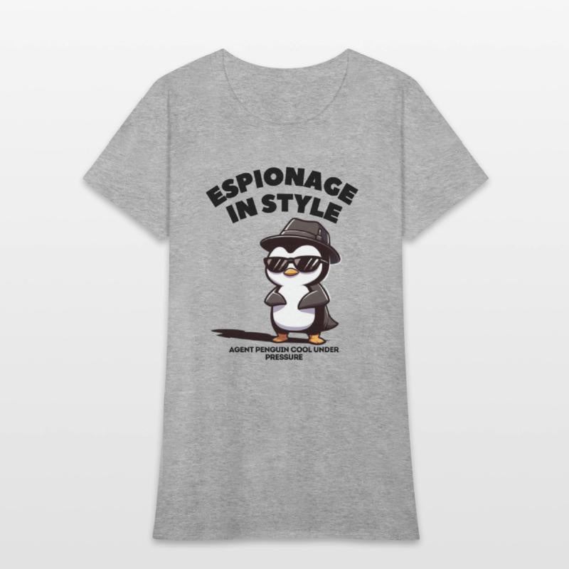 Espionage in Style Cool Penguin