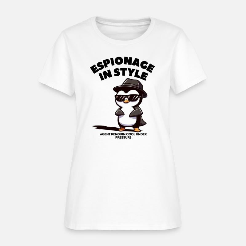 Espionage in Style Cool Penguin