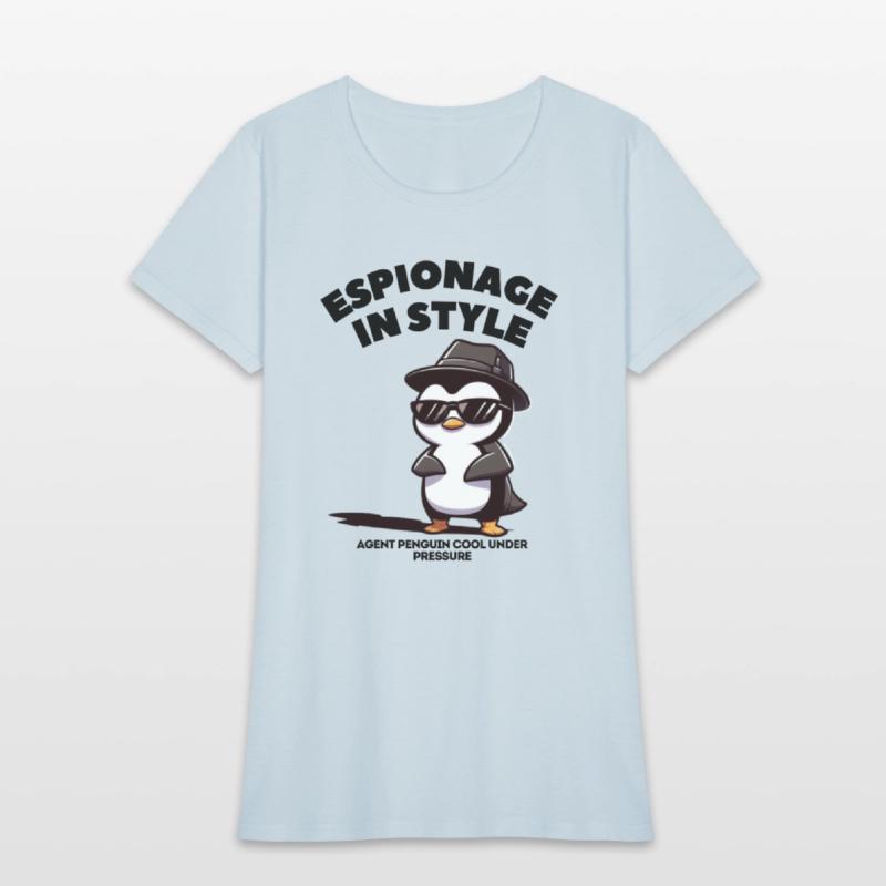 Espionage in Style Cool Penguin