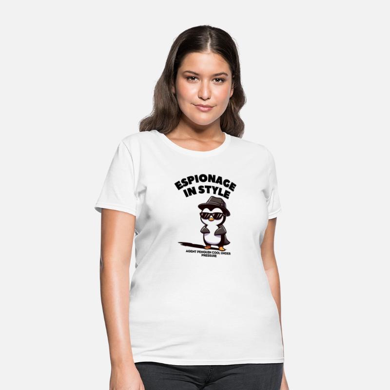 Espionage in Style Cool Penguin