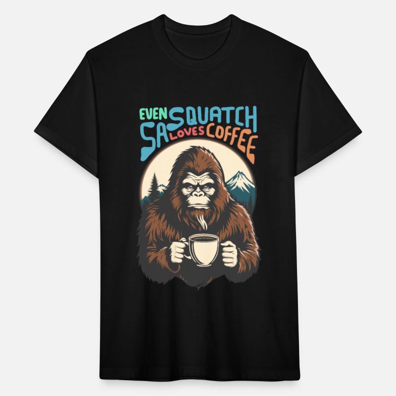 Even Sasquatch Loves Coffee