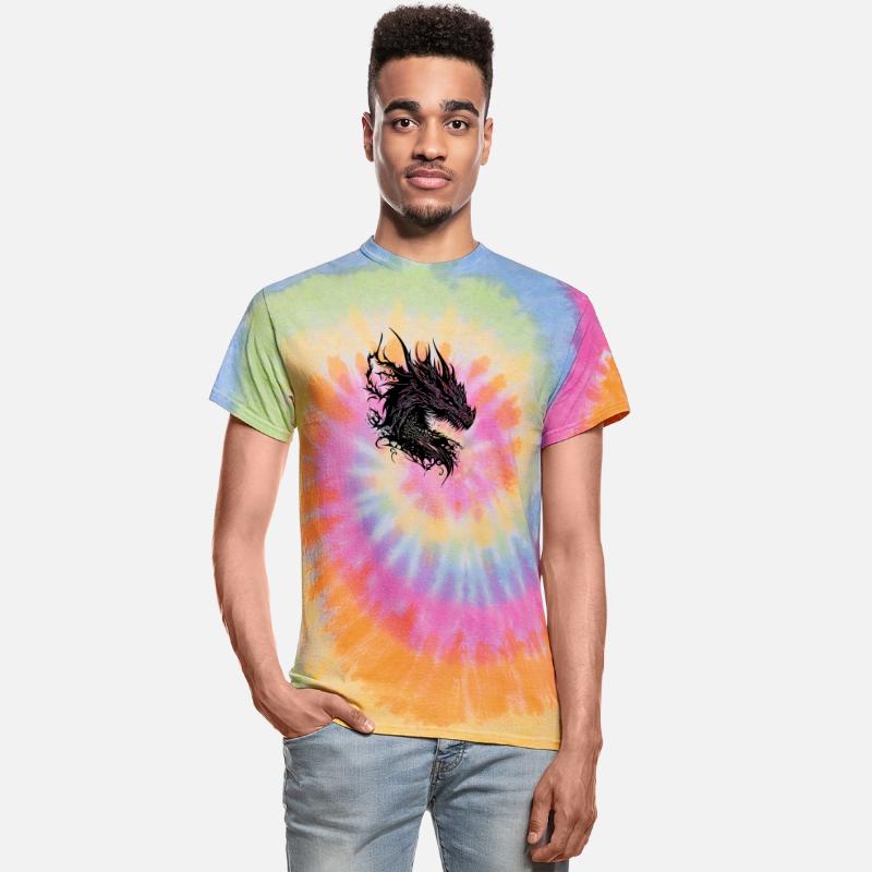 Evil Dragon In Vintage Natural Scale Dress