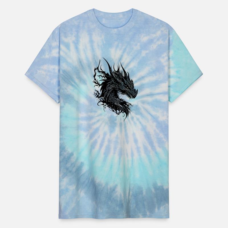 Evil Dragon In Vintage Natural Scale Dress