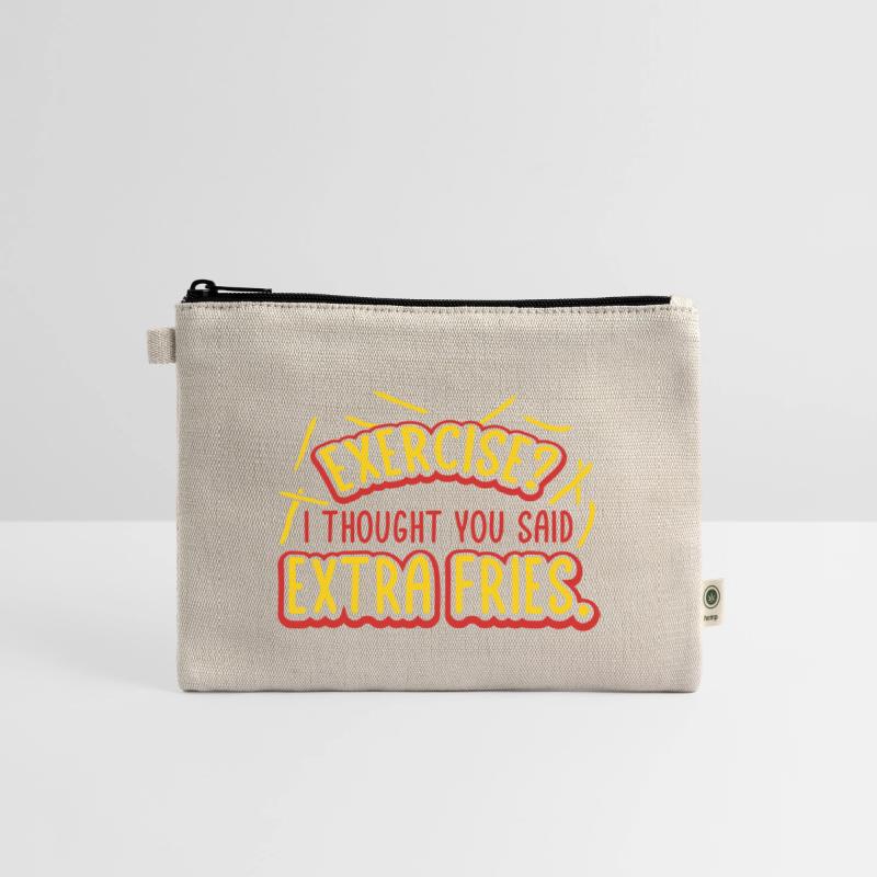 Exercise Extra Fries Quote