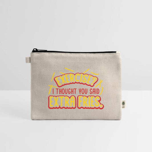 Exercise Extra Fries Quote