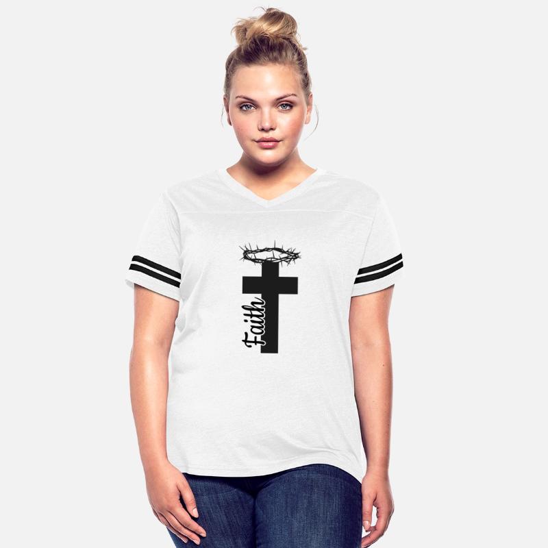 Faith cross with crown, Christian, Believer, Faith
