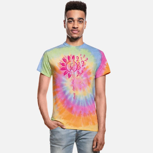 Faith Hope Love Breast Cancer Awareness Ribbon