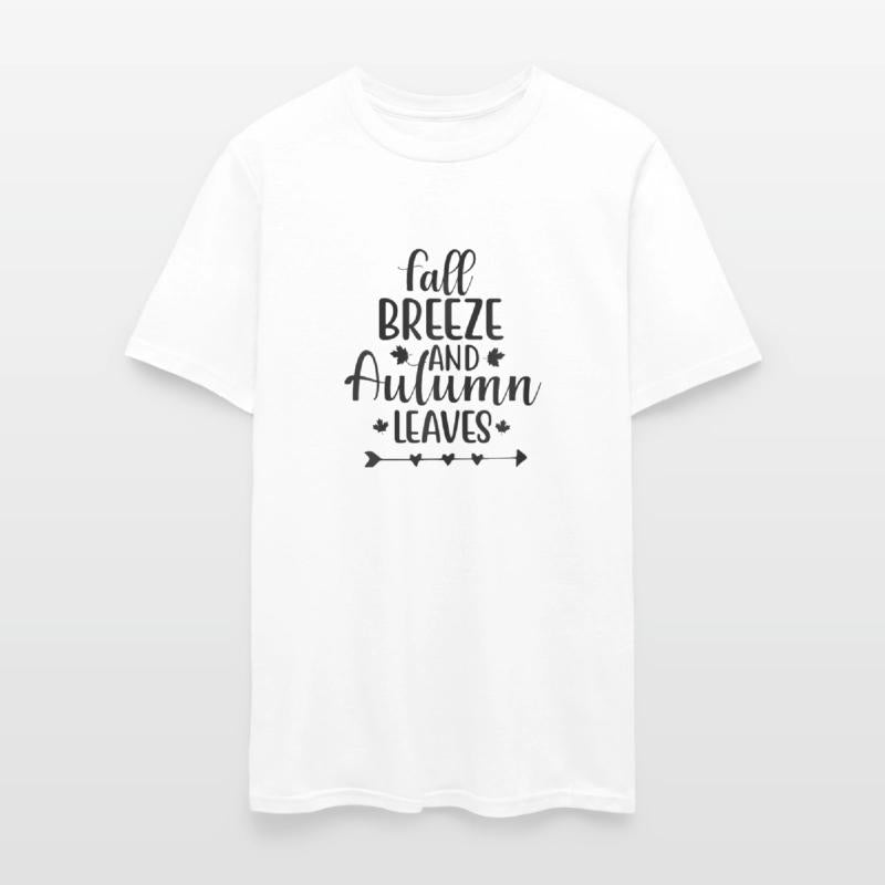 Fall Breeze And Autumn Leaves