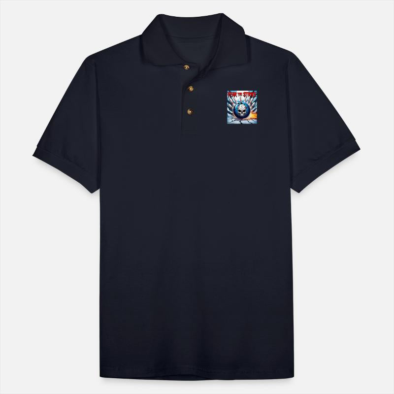 Fear The Strike - Skull Bowling Explosion Art