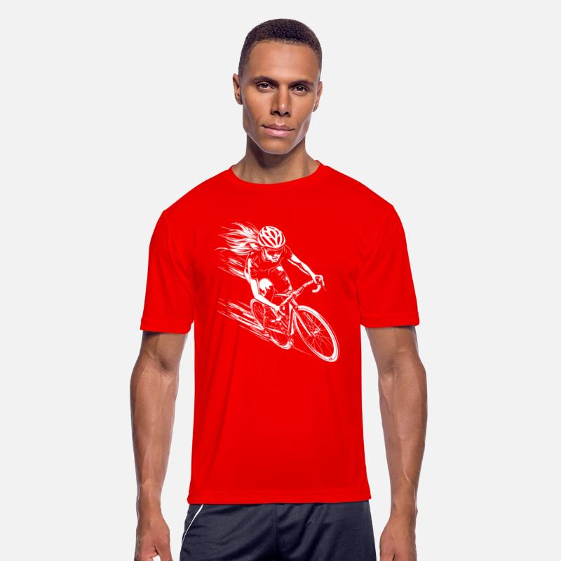 Female Cyclist Sketch