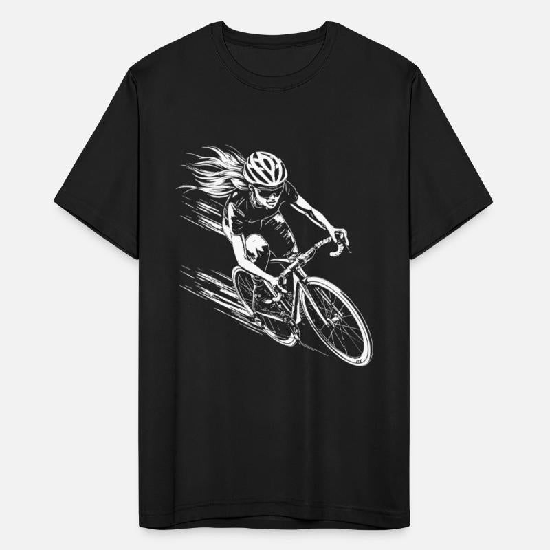 Female Cyclist Sketch