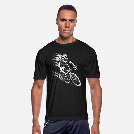 Female Cyclist Sketch