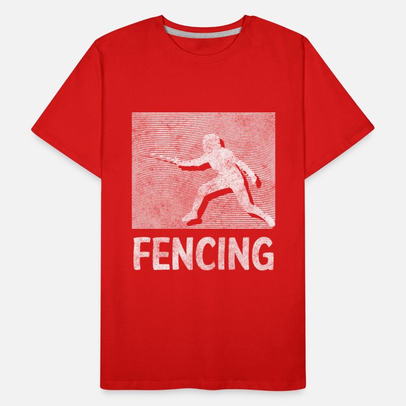 Fencing Sport Training En Garde
