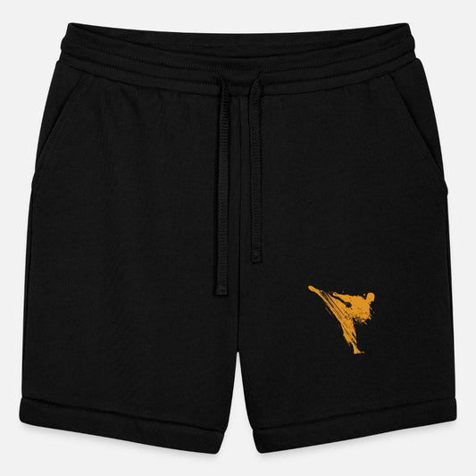 Fighter Martial Art Kick Minimal Design