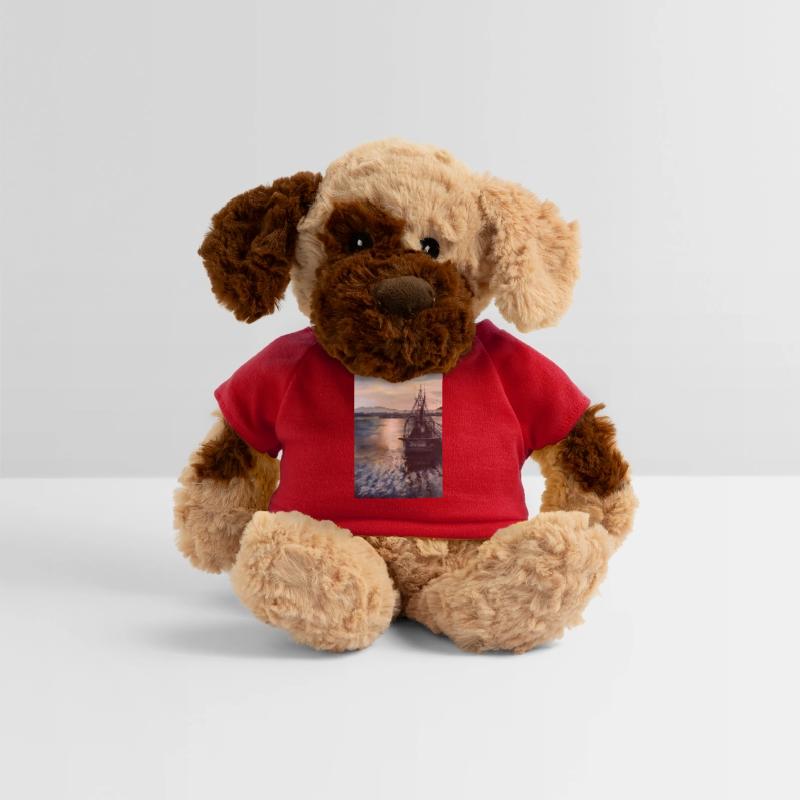 Fishing Boat At Evening In Watercolors