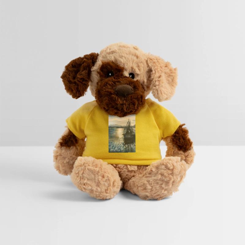 Fishing Boat At Evening In Watercolors