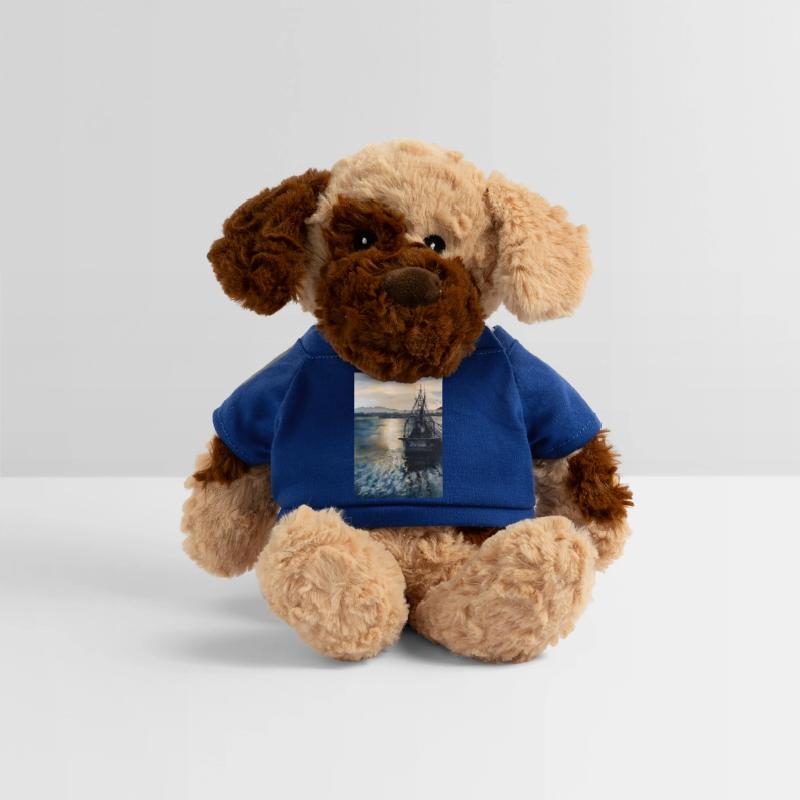 Fishing Boat At Evening In Watercolors