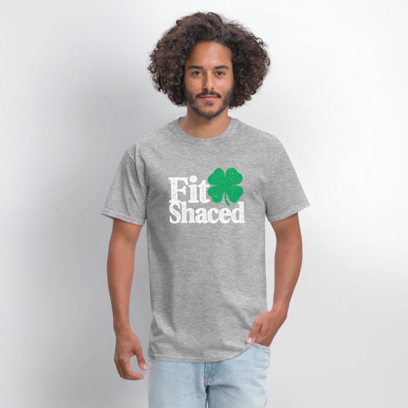 Fit Shaced Funny Irish Drinking St Patricks Day