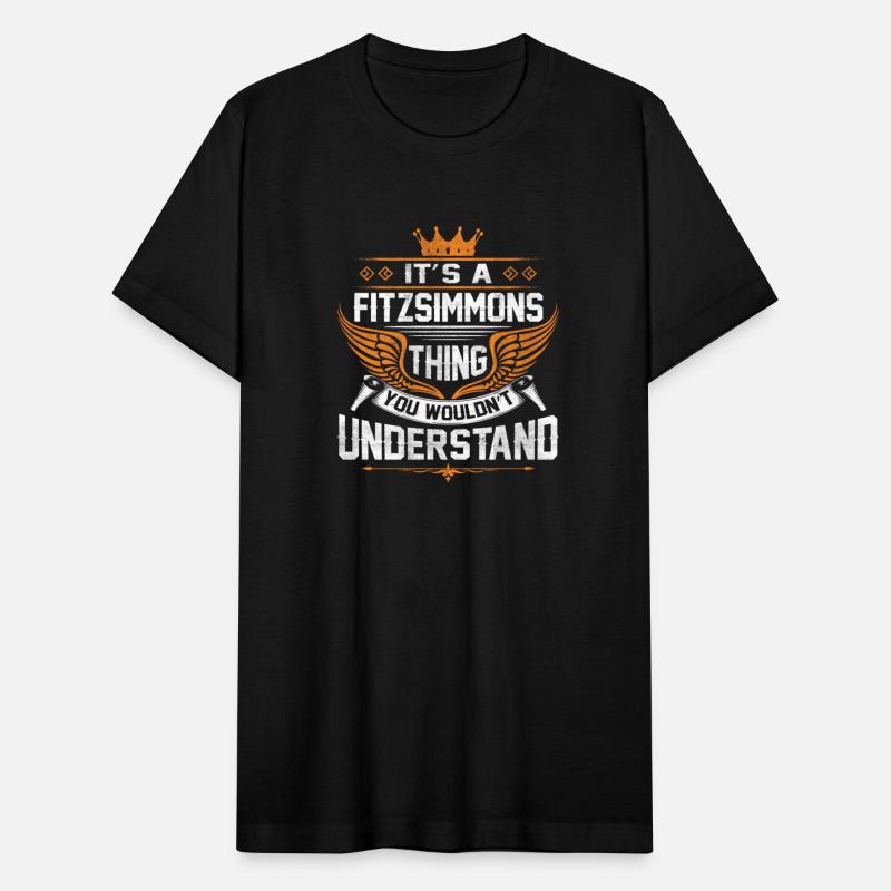 Fitzsimmons Name T Shirt - Fitzsimmons Things Name