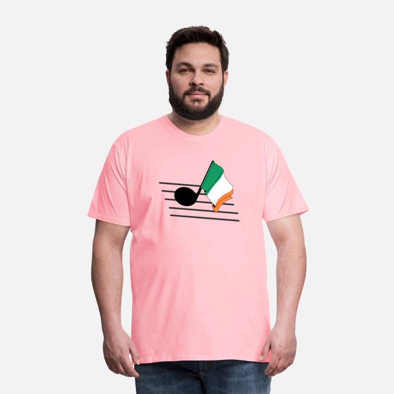 Flag music tone flag Ireland