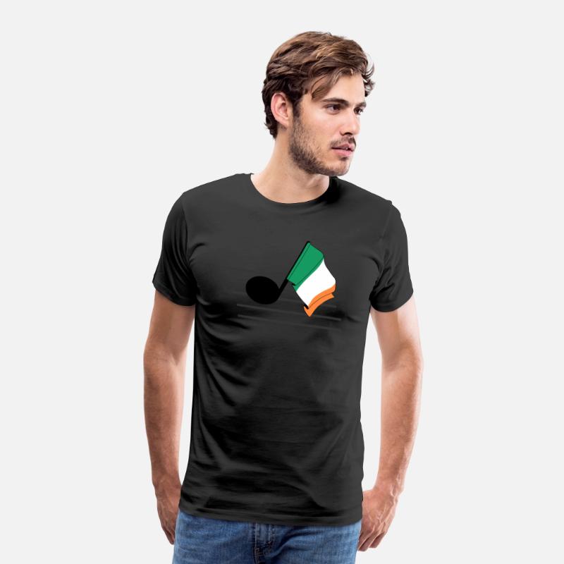 Flag music tone flag Ireland