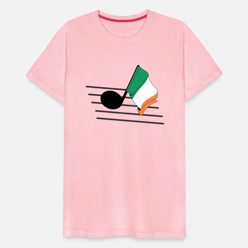 Flag music tone flag Ireland