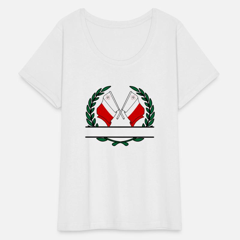 Flags Malta laurel wreath banner