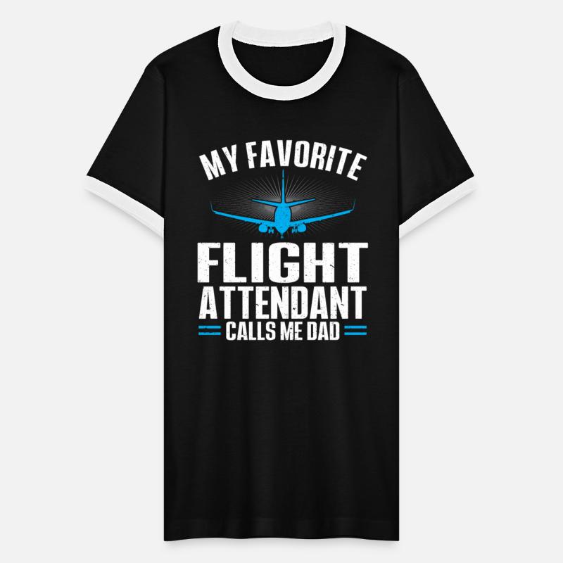 Flight Attendant Dad Airplane Flight Attendant