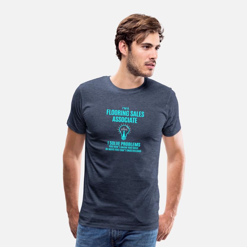 Flooring Sales Associate T Shirt - I Solve Problem