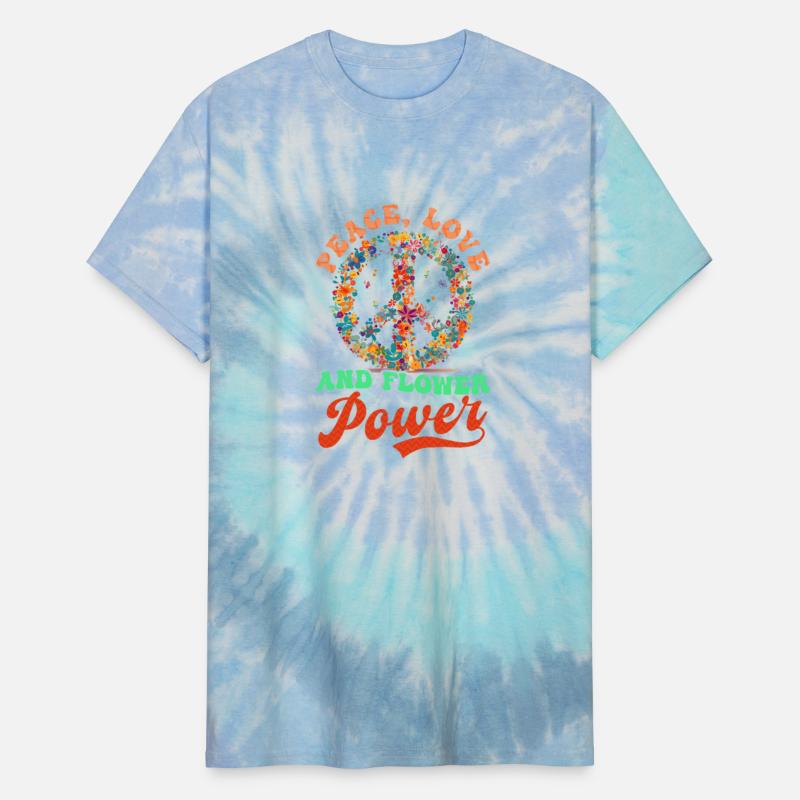 Floral Peace Symbol Peace Love Flower Power