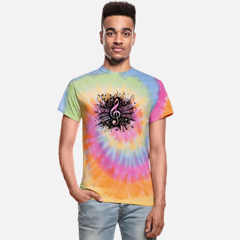 Flying Music Clef Vintage Sheet Music